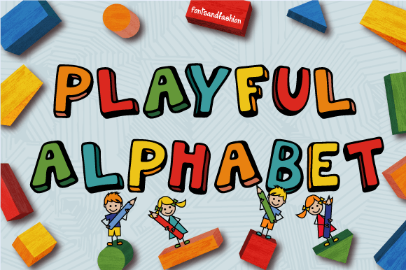 Playful Alphabet Font