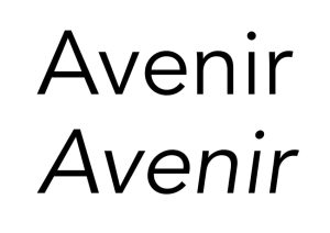 Avenir Font