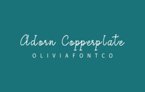 Adorn-Copperplate-Fonts