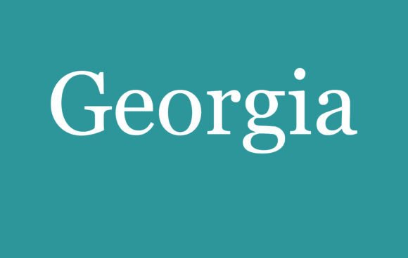 Georgia-Fonts Download Free Premium