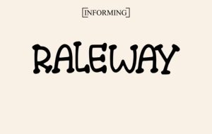 Raleway Font