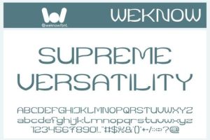 Supreme-Versatility-Fonts