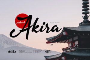 Akira-Fonts