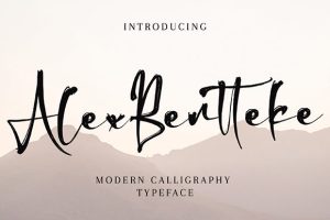 Alex-Bentteke-Fonts