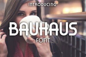 Bauhaus-Fonts