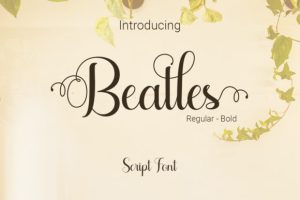 Beatles-Fonts