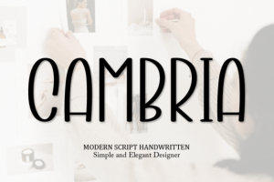 Cambria-Fonts
