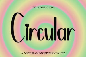 Circular-Fonts