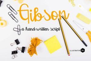 Gibson-Fonts