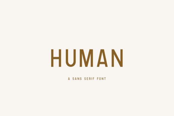 Human-Fonts