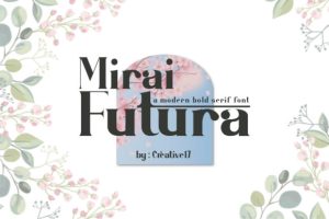 Mirai-Futura-Fonts