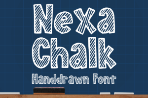 Nexa-Chalk-Fonts