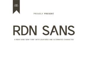 RDN-SANS-Fonts