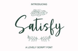 Satisfy-Fonts