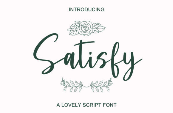 Satisfy-Fonts