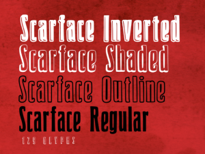 Scarface-Fonts