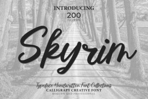 Skyrim-Fonts