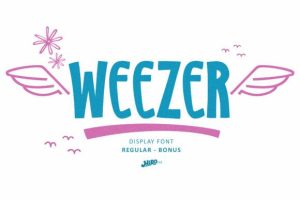 Weezer-Fonts