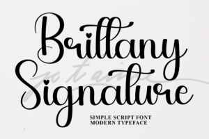 Brittany-Signature-Fonts