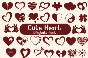 Cute-Heart-Fonts