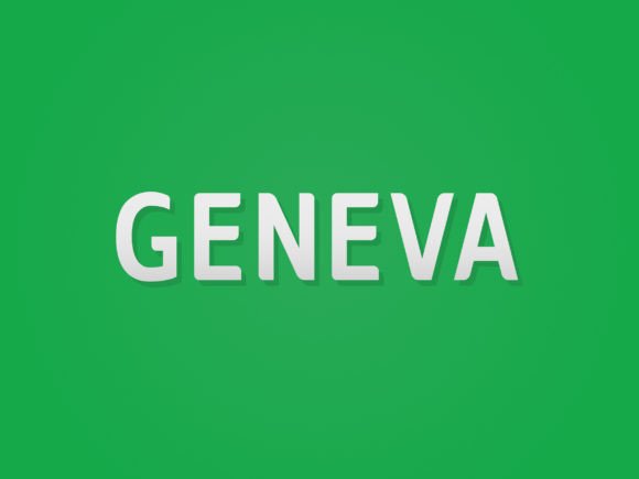 Geneva-Fonts