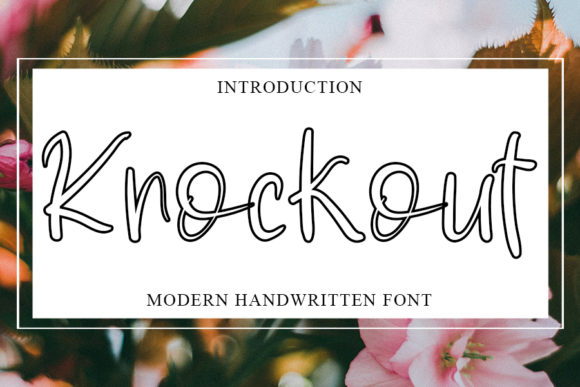 Knockout-Fonts