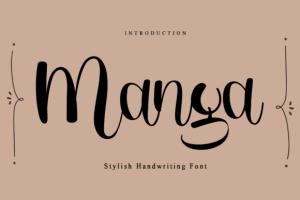 Manga-Fonts