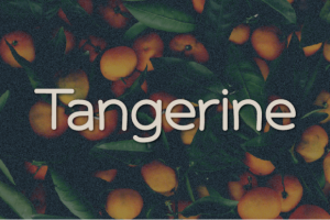 Tangerine-Font