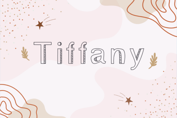 Tiffany-Fonts