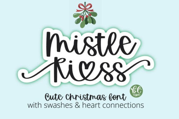 Mistle-Kiss-Fonts